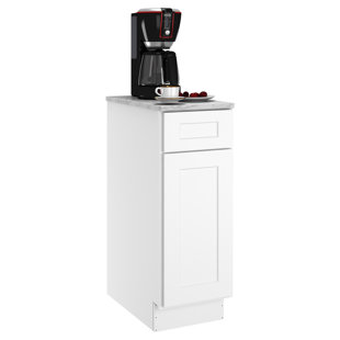 HOMEIBRO Base Cabinet with Adjustable Shelves and Soft Close