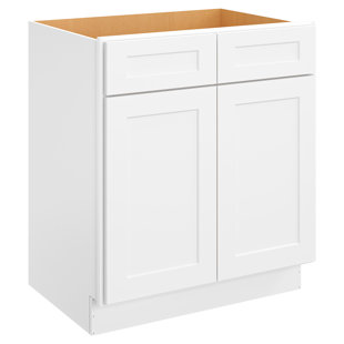 HOMEIBRO Sink Base - 30"w X 24"d X 34.5"h-2d-2 False Drawers