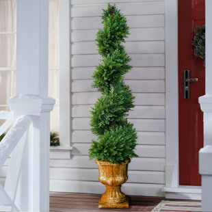 NATIONAL TREE CO. National Tree Company 54" Artificial Juniper Slim Spiral