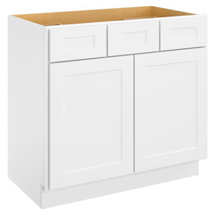 Homeibro Sink Base Cabinet, Soft Closing Doors, For The Laundry Room, Shower Room, Utility Room