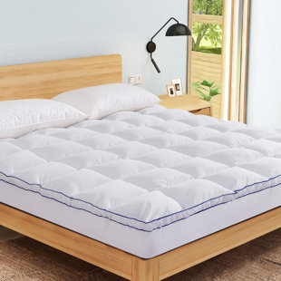 ALWYN HOME Lise Deep Pocket Down Alternative Mattress Topper