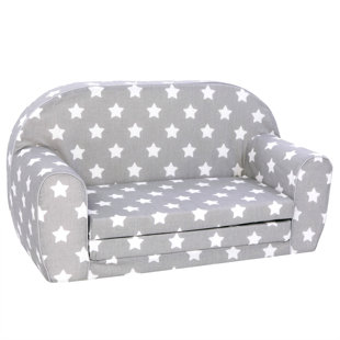 DELSIT FAMILY GROUP CORP. Kids 8.25'' Sleeper Sofa / Sectional and Ottoman