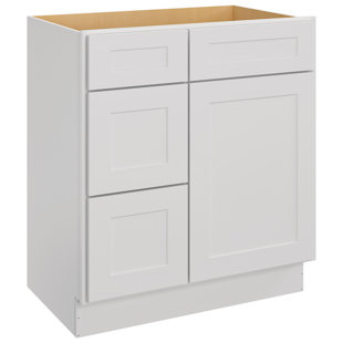HOMLUX Sink Base Cabinet, Soft Closing Doors, for the Laundry Room, Shower Room, Utility Room