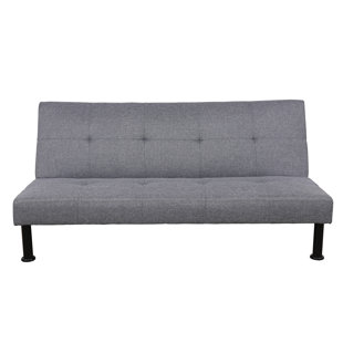 LEANN WALL WHISPERERS 64'' Upholstered Convertible Sofa