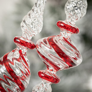 CLOVER LANE Glass Finial Ornament