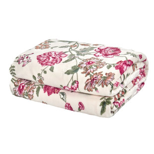 BOON THROW & BLANKET Floral Throw Blanket