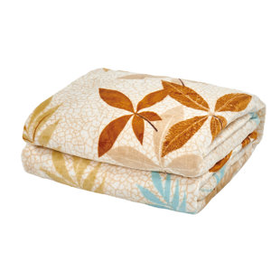 BOON THROW & BLANKET Floral Throw Blanket