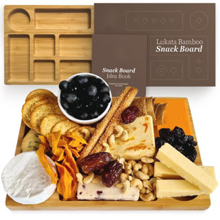 Hacbop Retro Bamboo Cheese Board