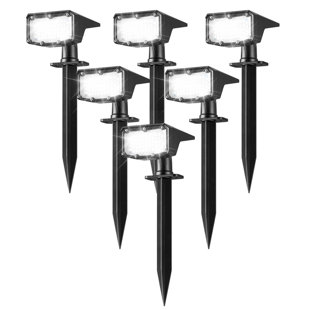 EE ELEVEN MASTER Black Low Voltage Solar Powered Integrated LED Pathway Light Pack