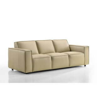 HAAKEN FURNITURE 88'' Leather Sofa