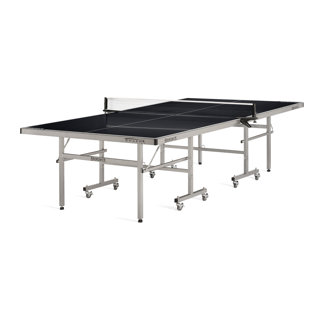 BRUNSWICK BILLIARDS Smash 7.0 Foldable Indoor / Outdoor Table Tennis with Paddles and Balls (18mm Thick)
