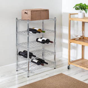 WFX UTILITY™ Colleyville 24 Bottle Floor Wine Bottle Rack