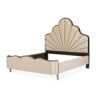 MICHAEL AMINI Malibu Crest Upholstered Bed