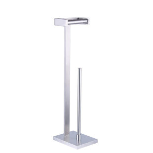 QIANXI Free Standing Toilet Paper Holder