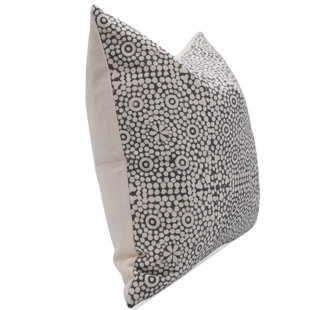 FABDIVINE Chunributi Kniff Edge Cotton Indoor/Outdoor Pillow Cover