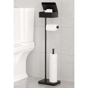 QIANXI Free Standing Toilet Paper Holder