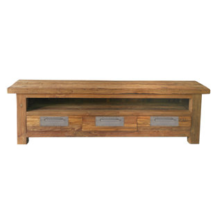 LAUREL FOUNDRY Agathe Solid Wood TV Stand for TVs up to 60"