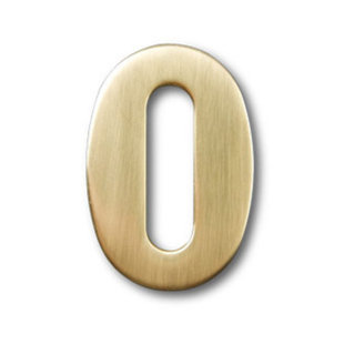 IMPERIAL MAILBOX SYSTEMS Brass Number