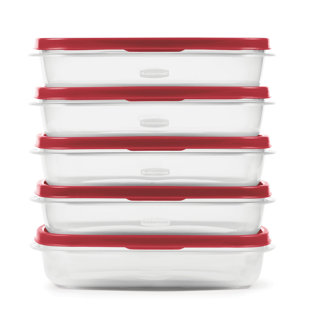 RUBBERMAID Food Storage Container - Set of 5