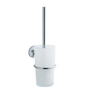 Smedbo Studio Glass Toilet Brush And Holder
