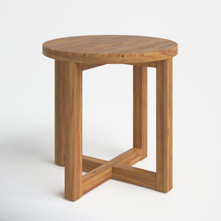 JOSS & MAIN Keer Solid Wood Side Table