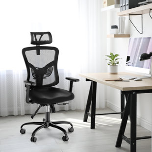 INBOX ZERO Appling Polyester Blend Task Chair with Headrest