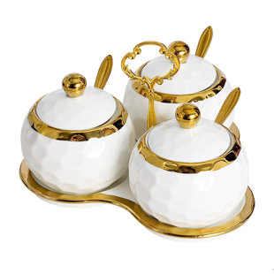 CG INTERNATIONAL TRADING Ceramic No Salt And Pepper Shaker Set