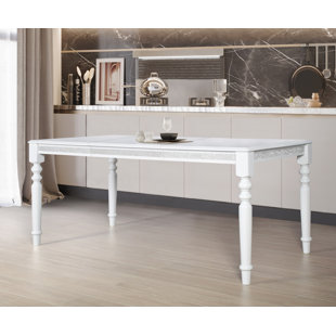 WILLA ARLO™ INTERIORS Madigan Solid Wood Base Dining Table