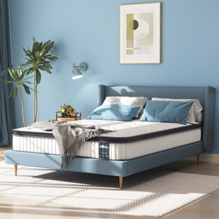 SERWEET 10 Inch Memory Foam Hybrid Medium Mattress