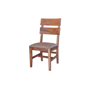 INTERNATIONAL FURNITURE DIRECT Ladder Back Side Chair (Set of 2)