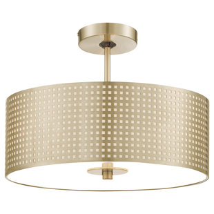 GEORGE KOVACS BY MINKA Grid LED Semi Flush Mount