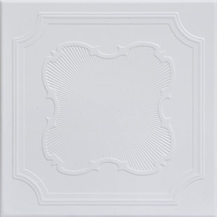 A LA MAISON CEILINGS Coronado 1.6 ft. x 1.6 ft. Polystyrene Glue-up Ceiling Tile (Set of 96)