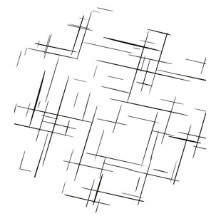 THOMAS AVENUE CERAMICS Segments 9" x 10" Hexagon Wall and Floor Tile