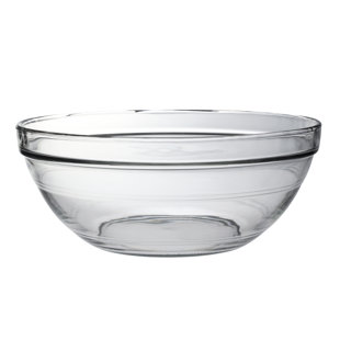 DURALEX Gigogne Tempered Glass 3 Piece Nested Mixing Bowl Set