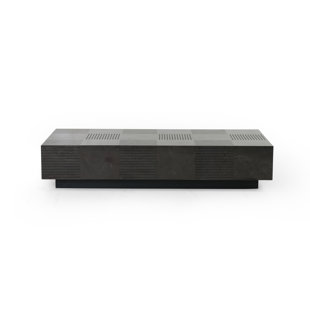 HOKKU DESIGNS Burckhard Solid Wood Top Coffee Table