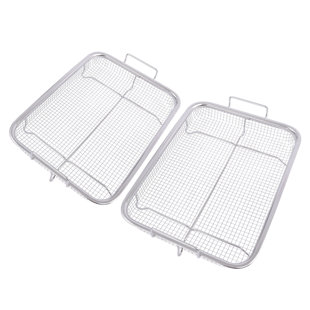 SUNYOU 2 Piece Air Fryer Basket For Oven (Set of 2)