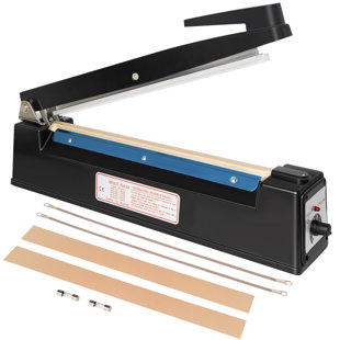 KCOURH Impulse Heat Sealer 16 Inch Mylar Bag Sealer Heat Seal Machine with Two Fuse & Replacement Kits