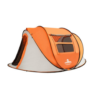 MASAKA B&W 4 Person Space Capacity Outdoor Camping Tent