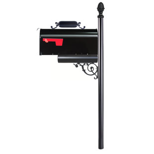 IMPERIAL MAILBOX SYSTEMS Aluminum Post Mounted Mailbox