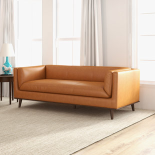 STEELSIDE™ Melin 85'' Leather Sofa