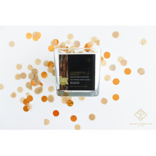 SUKIE'S CANDLE CO. Cedarwood Vanilla Scented Jar Candle