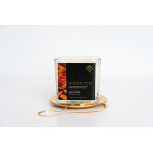 SUKIE'S CANDLE CO. Golden Rose Scented Jar Candle