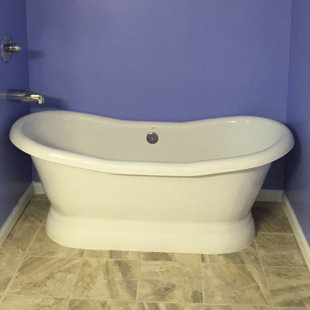RESTORIA BATHTUB COMPANY Empress 68'' x 30'' Freestanding Soaking Bathtub
