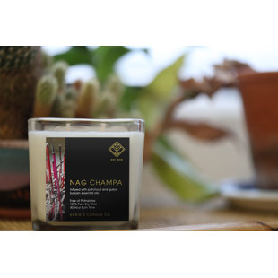 SUKIE'S CANDLE CO. Nag Champa Scented Jar Candle