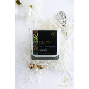 SUKIE'S CANDLE CO. Pineapple Sage Scented Jar Candle