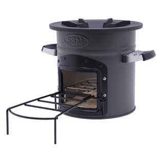 YYBUSHER Portable Rocket Stove for Outdoor Cooking