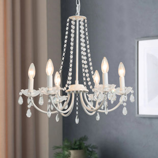 HOUSE OF HAMPTON® Elinka 6 - Light Dimmable Classic / Traditional Chandelier