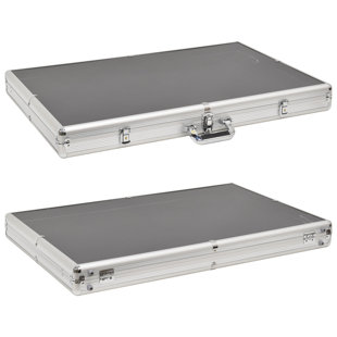 SPECIALTY STORE SERVICES 34 Inch Wide Portable Showcase with Locks for Jewelry, Trading Cards, & Collectable Display Case