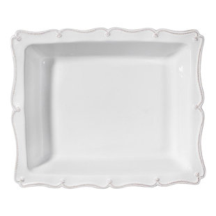 JULISKA Berry & Thread 17" Rectangular Baker - Whitewash