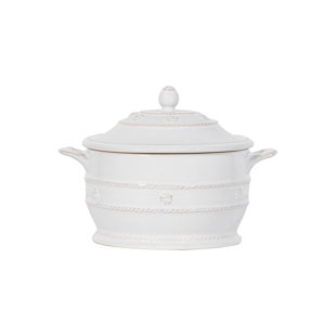 JULISKA Berry & Thread Mini Cocotte - Whitewash
